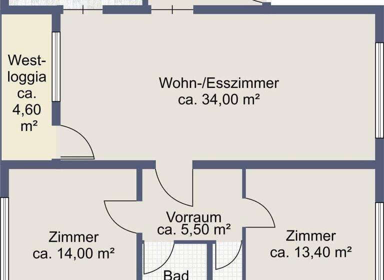Wohnung zur Miete 656 € 3 Zimmer 85 m² 1. Geschoss Maria Enzersdorf 2344