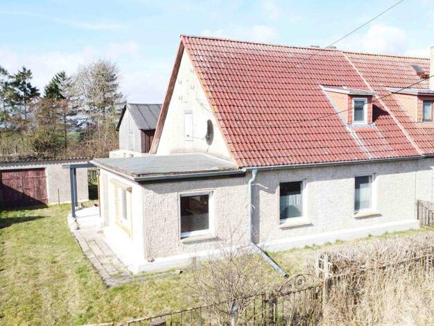 Doppelhaushälfte zum Kauf 139.000 € 4 Zimmer 95 m² 736 m² Grundstück Spoldershagen Divitz-Spoldershagen 18314