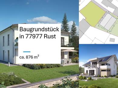Grundstück zum Kauf provisionsfrei 867.520 € 876 m² Grundstück Rust 77977