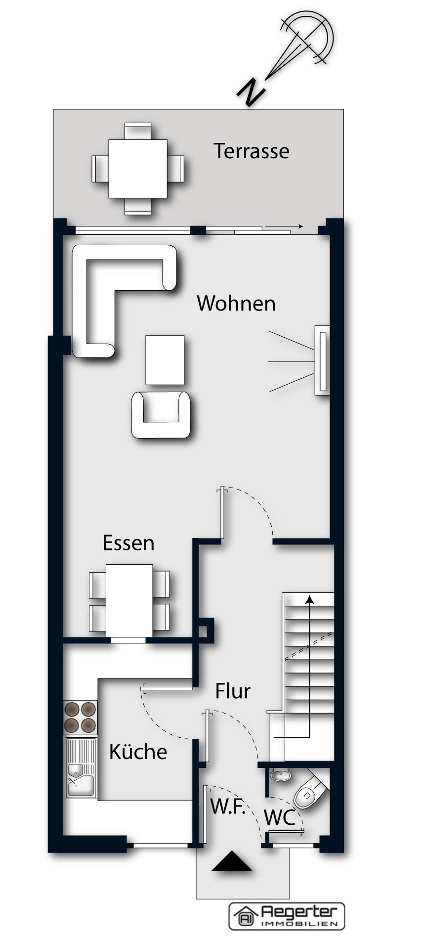 Reihenmittelhaus zum Kauf 349.000 € 3 Zimmer 81 m²<br/>Wohnfläche 141 m²<br/>Grundstück Häußlerstraße 64 Lohbrügge Hamburg 21031