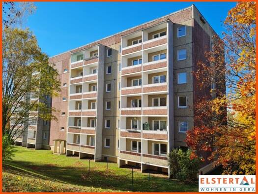 Wohnung zur Miete 297 € 1 Zimmer 35 m² 2. Geschoss Hilde-Coppi-Straße 2 Bieblach-Ost Gera 07552