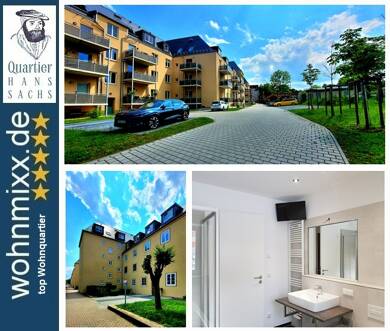 Wohnung zur Miete 1.100 € 5 Zimmer 124,5 m² Dachgeschoss, 4. Geschoss frei ab 01.08.2025 Hans-Sachs-Straße 24 Lutherviertel 220 Chemnitz 09126