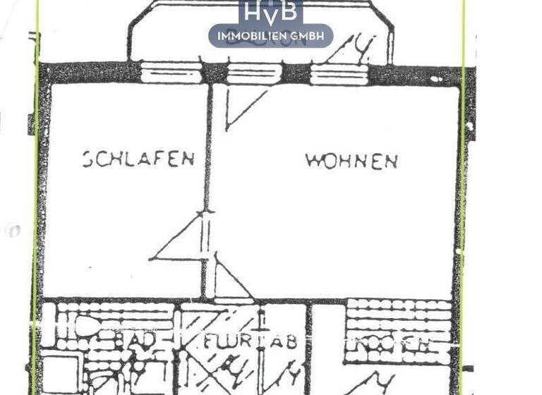Wohnung zur Miete 500 € 2 Zimmer 42 m² frei ab sofort Rotenburg Rotenburg (Wümme) 27356