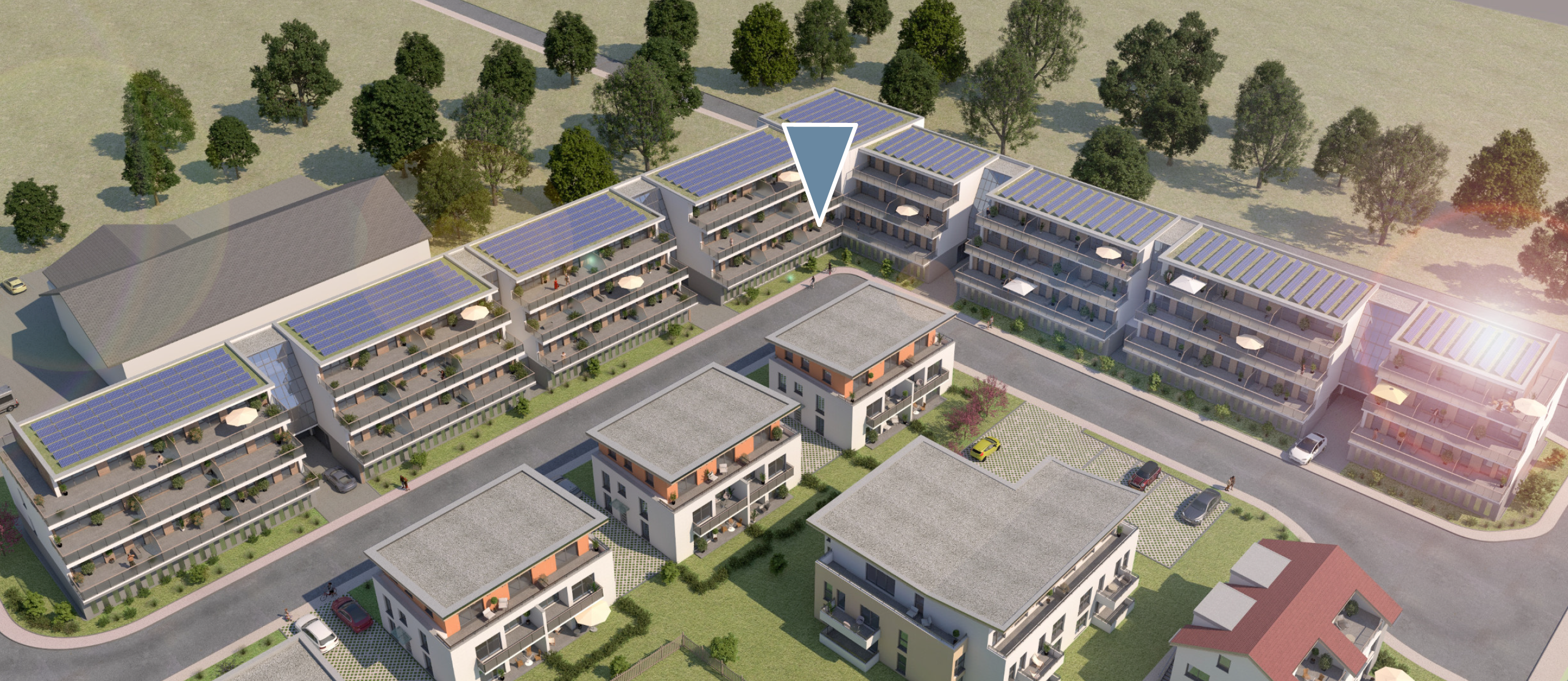 Wohnung zum Kauf provisionsfrei als Kapitalanlage geeignet 404.000 € 3 Zimmer 90,8 m²<br/>Wohnfläche Im Boden 29 Fronhausen Fronhausen 35112