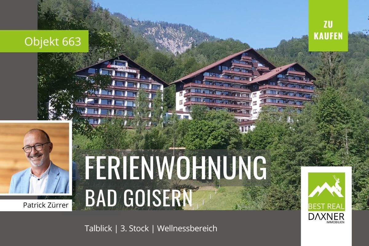 Wohnung zum Kauf 142.000 € 1 Zimmer 3.<br/>Geschoss Bad Goisern am Hallstättersee 4822