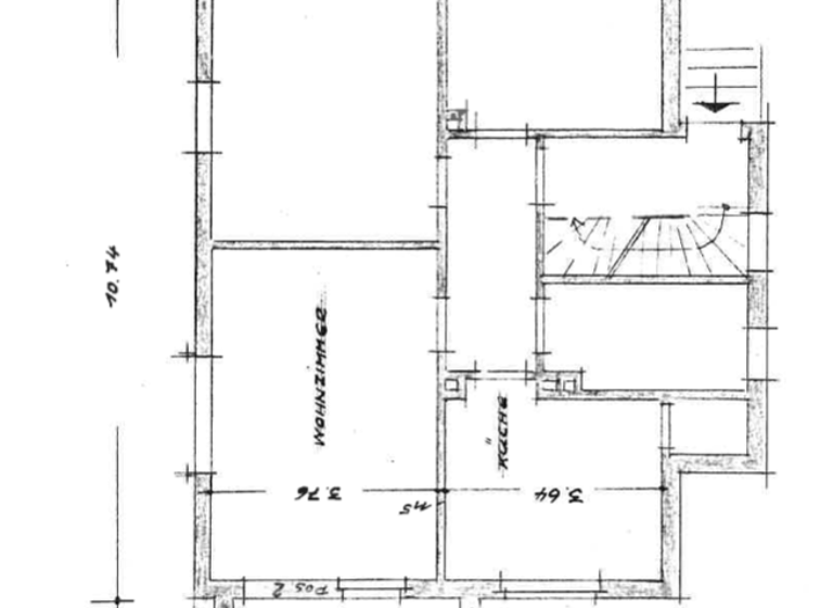 Mehrfamilienhaus zum Kauf als Kapitalanlage geeignet 359.000 € 13,5 Zimmer 295 m² 1.384 m² Grundstück Kantstraße 20 Nienburg Nienburg (Weser) 31582