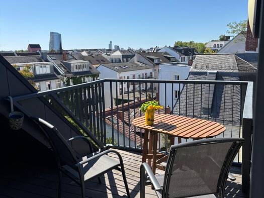 Maisonette zur Miete 2.060 € 3 Zimmer 85 m² Geschoss 4/5 frei ab 01.10.2025 Nordend-Ost Frankfurt am Main 60389