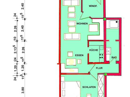 Wohnung zum Kauf provisionsfrei 195.000 € 2 Zimmer 70 m² EG frei ab sofort Hemhofen 91334