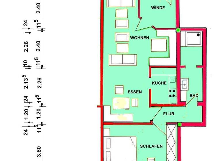 Wohnung zum Kauf provisionsfrei 195.000 € 2 Zimmer 70 m² EG frei ab sofort Hemhofen 91334