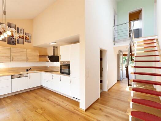 Doppelhaushälfte zur Miete 1.200 € 4 Zimmer 119,5 m² 426 m² Grundstück Stetten Stetten am kalten Markt 72510