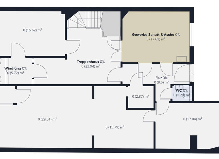 Mehrfamilienhaus zum Kauf 1.290.000 € 14 Zimmer 454 m² 313 m² Grundstück Fesenfeld Bremen 28203