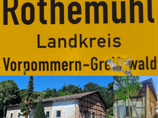 Haus zum Kauf provisionsfrei 114.000 € 6 Zimmer 281 m² 1.230 m² Grundstück frei ab sofort Dorfstr. 80 b Rothemühl 17379