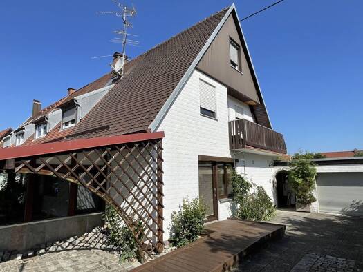 Doppelhaushälfte zum Kauf provisionsfrei 529.000 € 8 Zimmer 180 m² 984 m² Grundstück frei ab sofort Herbertshofen Meitingen 86405
