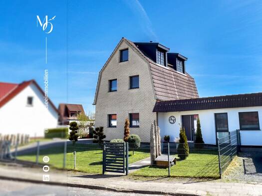 Einfamilienhaus zum Kauf 410.000 € 5 Zimmer 180 m² 654 m² Grundstück Franken Mitte Stralsund 18439