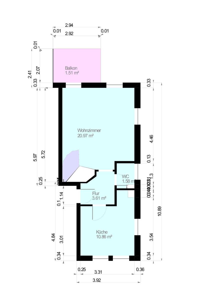 Immobilie zum Kauf provisionsfrei als Kapitalanlage geeignet 260.000 € 2 Zimmer 61 m²<br/>Fläche Gerresheim Düsseldorf 40627