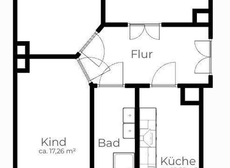 Wohnung zum Kauf 342.000 € 3 Zimmer 90 m² 1. Geschoss Zentrum-Nordwest Leipzig 04105