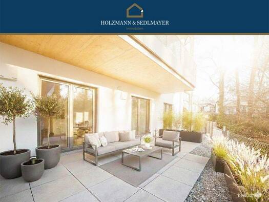 Terrassenwohnung zum Kauf - Erstbezug provisionsfrei 651.800 € 3 Zimmer 93 m² EG frei ab sofort Berg Landshut 84036