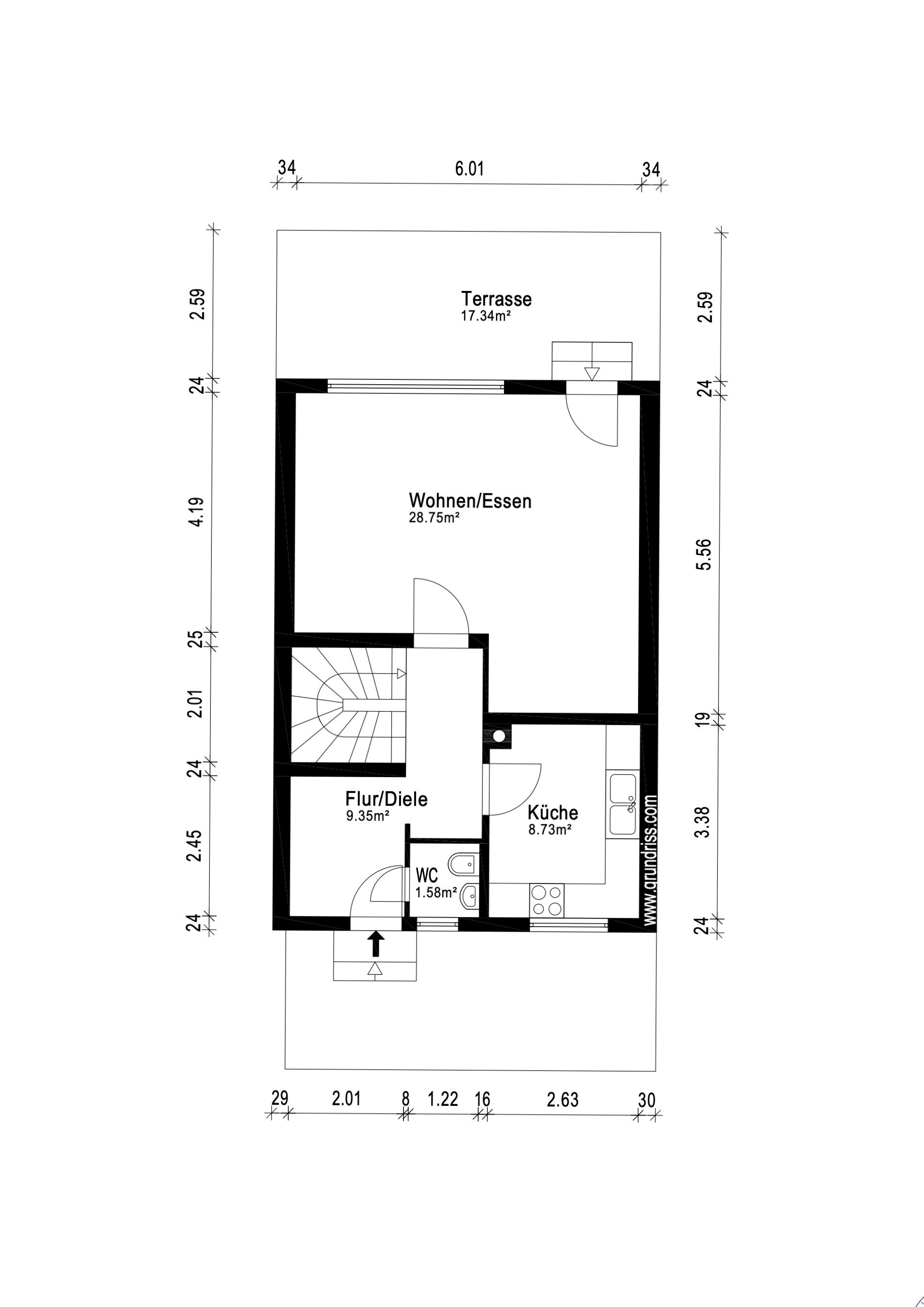 Reihenmittelhaus zum Kauf 435.000 € 5,5 Zimmer 137 m²<br/>Wohnfläche 149 m²<br/>Grundstück Affalterbach Affalterbach 71653