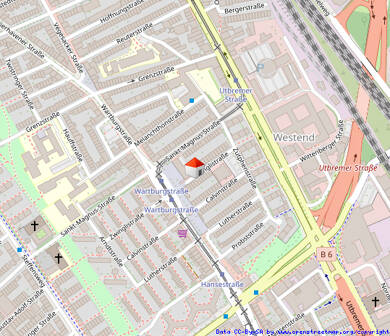 Wohnung zur Miete 600 € 2 Zimmer 50 m² 1. Geschoss Westend Bremen 28217
