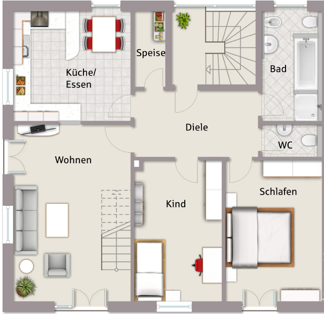 Maisonette zum Kauf provisionsfrei 373.000 € 4,5 Zimmer 122 m²<br/>Wohnfläche 1.<br/>Geschoss ab sofort<br/>Verfügbarkeit Hindenburgstr. 21 a Langenzenn Langenzenn 90579