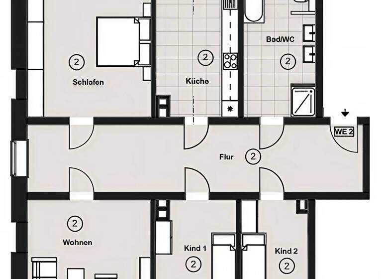 Wohnung zum Kauf 515.900 € 4 Zimmer 134 m²<br/>Wohnfläche EG<br/>Geschoss Olbrichtstraße 5 Möckern Leipzig 04157