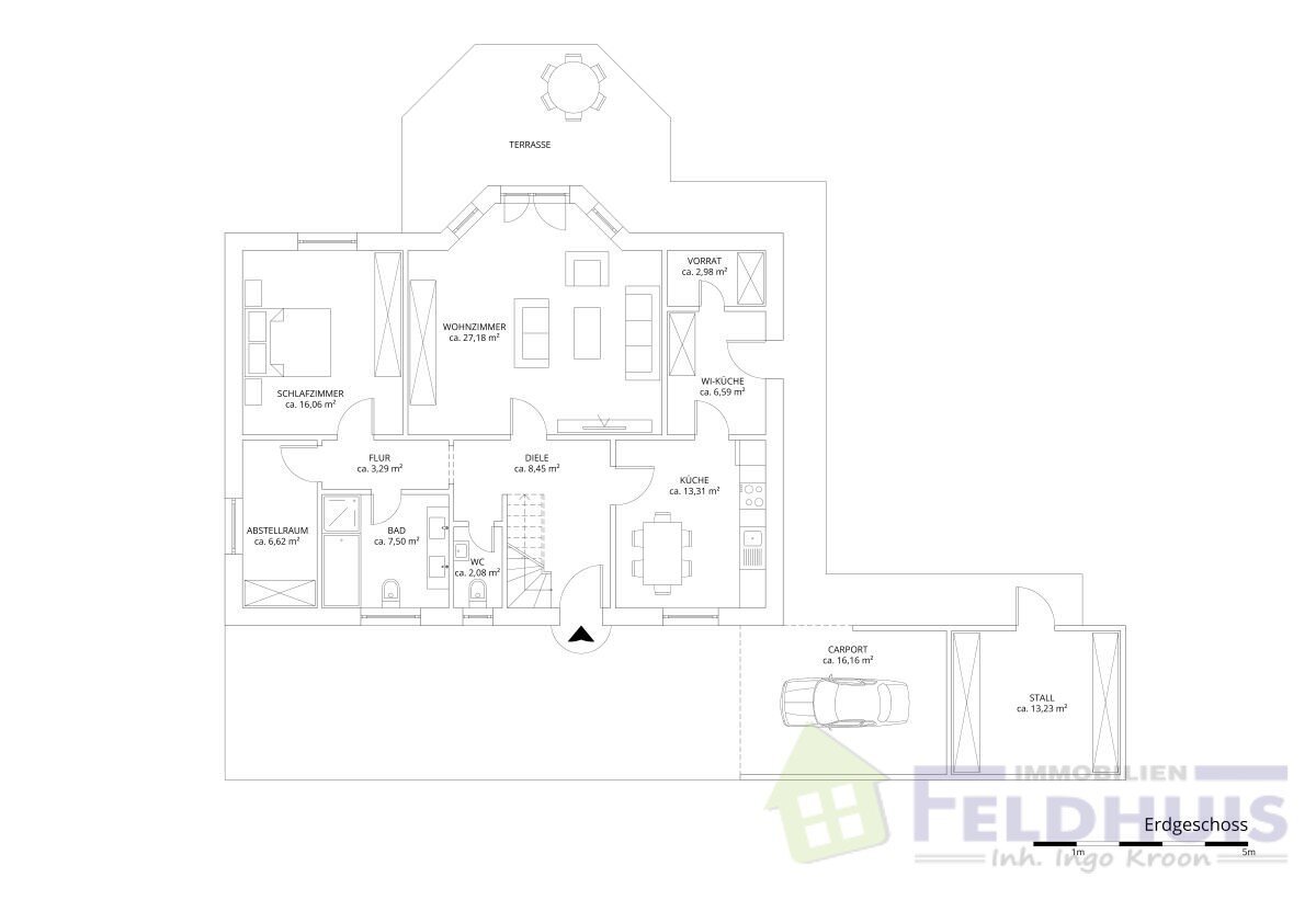 Einfamilienhaus zum Kauf 269.000 € 7 Zimmer 140 m²<br/>Wohnfläche 900 m²<br/>Grundstück Nortmoor 26845