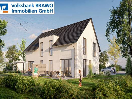 Doppelhaushälfte zum Kauf - Erstbezug provisionsfrei 592.000 € 4 Zimmer 116 m² 394 m² Grundstück Stöckheim Stöckheim - Leiferde 38124