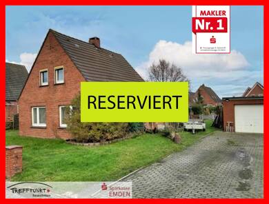 Einfamilienhaus zum Kauf 75.000 € 5 Zimmer 84 m² 763 m² Grundstück frei ab sofort Hinte Hinte 26759