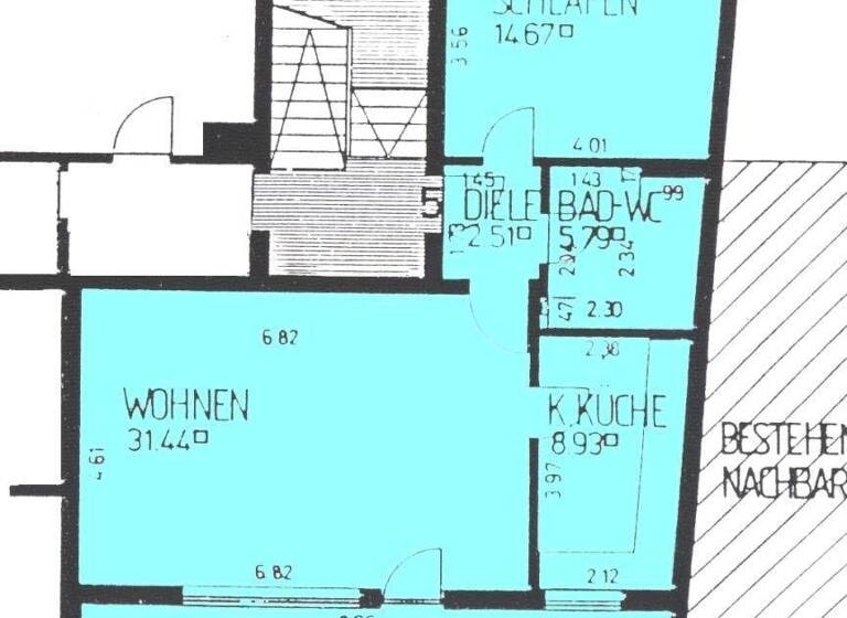 Wohnung zum Kauf 290.000 € 2 Zimmer 64 m² EG frei ab sofort Innenstadt Augsburg 86152