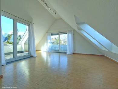 Wohnung zum Kauf 328.250 € 2 Zimmer 63,1 m² Dachgeschoss, 2. Geschoss frei ab sofort Waldstraße Leinfelden Leinfelden-Echterdingen 70771