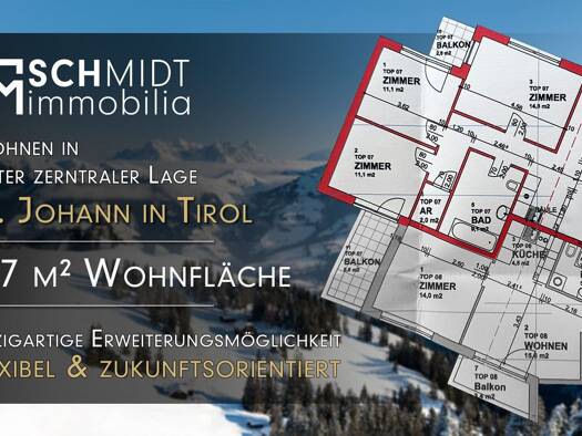 Wohnung zum Kauf 605.000 € 87 m² St. Johann in Tirol 6380