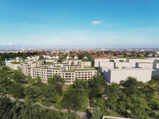 Wohnung zum Kauf - Neubau provisionsfrei 622.600 € 3 Zimmer 88 m² 5. Geschoss frei ab sofort Gertrud-Steinl-Str. Rangierbahnhof Nürnberg 90461