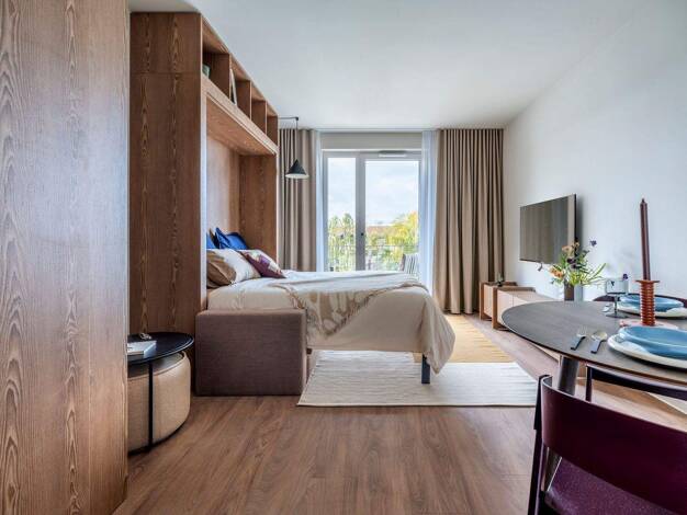 Wohnung zur Miete 1.343 € 1 Zimmer 33 m² Buschkrugallee 64 Britz Berlin 12359