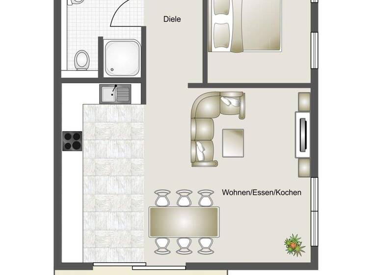 Wohnung zum Kauf - Erstbezug 305.000 € 2 Zimmer 65,9 m² Gundelfingen Gundelfingen an der Donau 89423