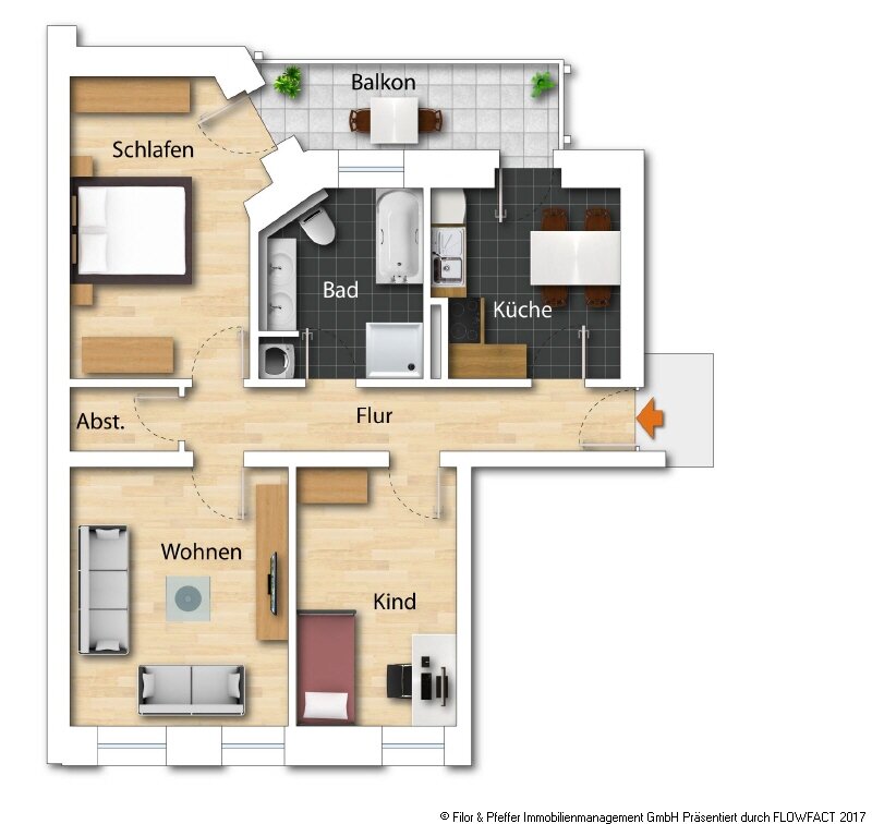 Wohnung zur Miete 600 € 3 Zimmer 75 m²<br/>Wohnfläche 2.<br/>Geschoss 01.03.2025<br/>Verfügbarkeit Helmstedter Str. 24 Wormser Platz Magdeburg 39112