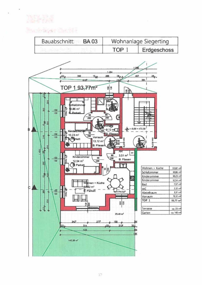 Wohnung zum Kauf 389.000 € 4 Zimmer 93,8 m²<br/>Wohnfläche EG<br/>Geschoss 01.12.2024<br/>Verfügbarkeit Pischelsdorf am Engelbach 5233