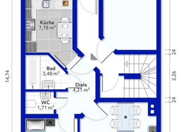 WG-Zimmer zum Kauf 400.000 € 4 Zimmer 85,4 m² frei ab sofort Lustnau Tübingen 72074