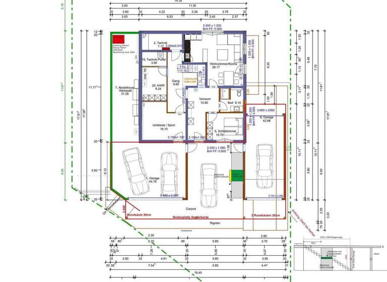 Haus zum Kauf provisionsfrei 2.175.000 € 6 Zimmer 251 m² 665 m² Grundstück Kössen 6345