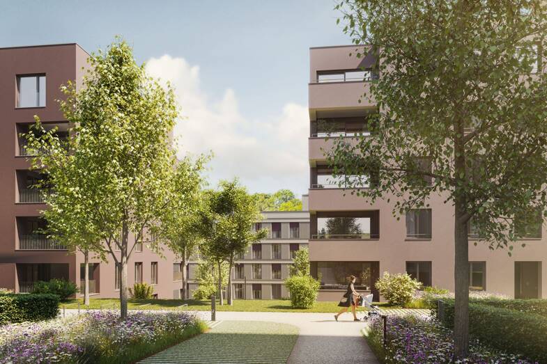 Wohnung zur Miete - Neubau 1.150 € 2 Zimmer 60,2 m² 3. Geschoss frei ab 01.07.2025 Oststadt Ravensburg 88212