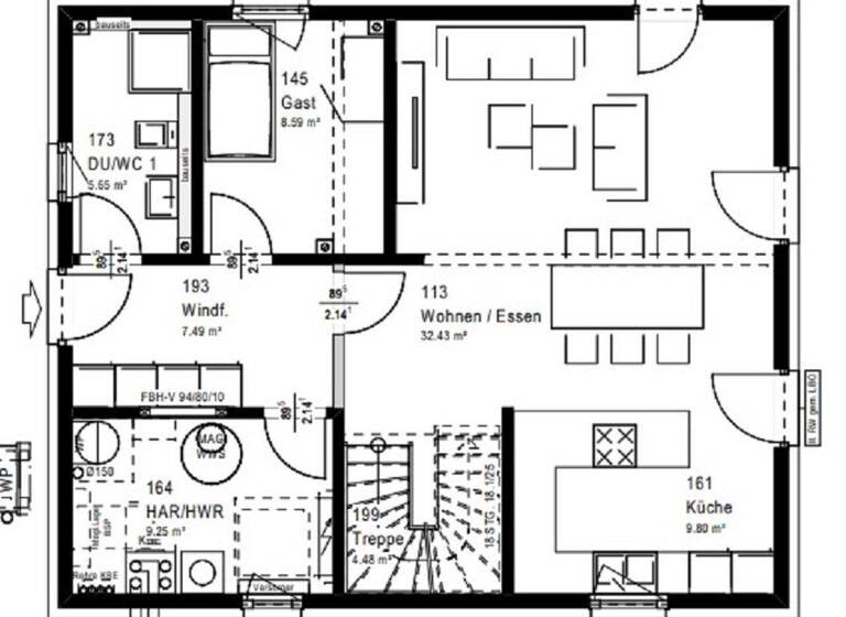 Einfamilienhaus zum Kauf 393.999 € 5 Zimmer 130 m² 500 m² Grundstück Innenstadt Bad Oeynhausen 32545