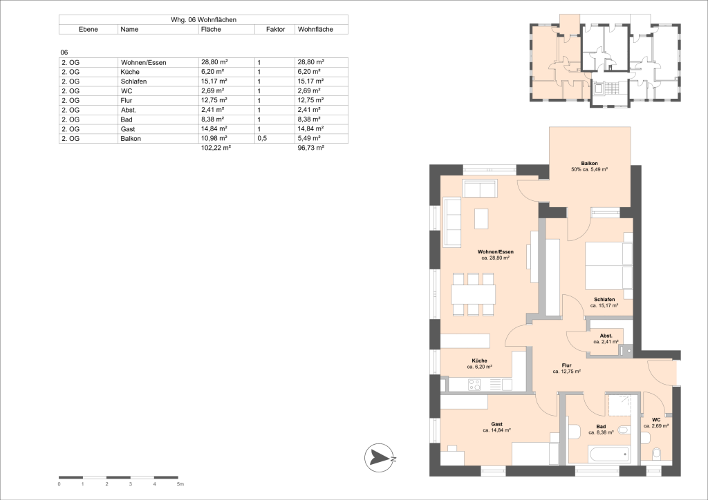 Wohnung zum Kauf 460.000 € 3 Zimmer 96,7 m²<br/>Wohnfläche Mergelstetten Heidenheim 89522