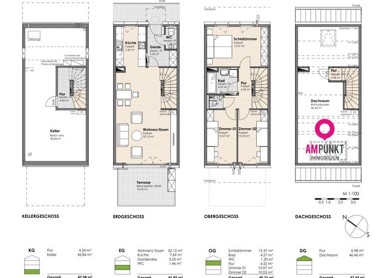 Reihenmittelhaus zum Kauf 589.000 € 5 Zimmer 140,1 m² frei ab 01.07.2026 Straßwalchen 5204