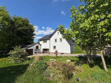 Doppelhaushälfte zum Kauf 84.000 € 5 Zimmer 128 m² 800 m² Grundstück Grumbach Grumbach 09477