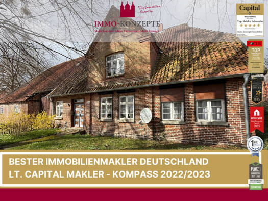 Bauernhaus zum Kauf - Erstbezug 125.000 € 7 Zimmer 5.571 m² Grundstück Kuhstorf 19230