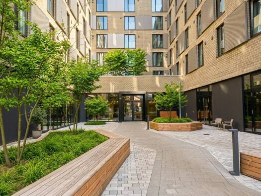 Wohnung zur Miete 957 € 1 Zimmer 33,3 m² 6. Geschoss Billhorner Kanalstraße 49 Rothenburgsort Mitte 20539