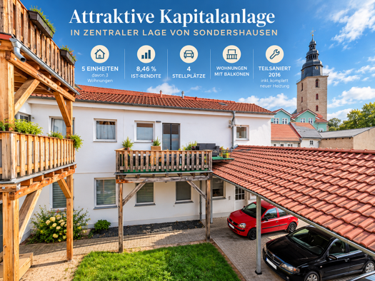 Gewerbeobjekt zum Kauf als Kapitalanlage geeignet 399.000 € 472 m² Sondershausen Sondershausen 99706