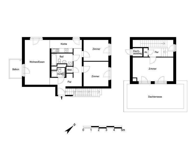 Wohnung zur Miete 2.056 € 4 Zimmer 103,7 m² 3. Geschoss Rolandstraße 71 Niederschönhausen Berlin 13156