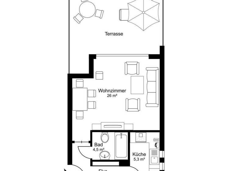 Wohnung zum Kauf 349.000 € 2,5 Zimmer 68 m² Travemünde Lübeck / Travemünde 23570