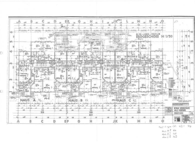 Haus zum Kauf 4.200.000 € 93 Zimmer 2.697,5 m² 2.575 m² Grundstück Paul-Singer-Straße 42, 44, 46 Reideburg Halle 06116