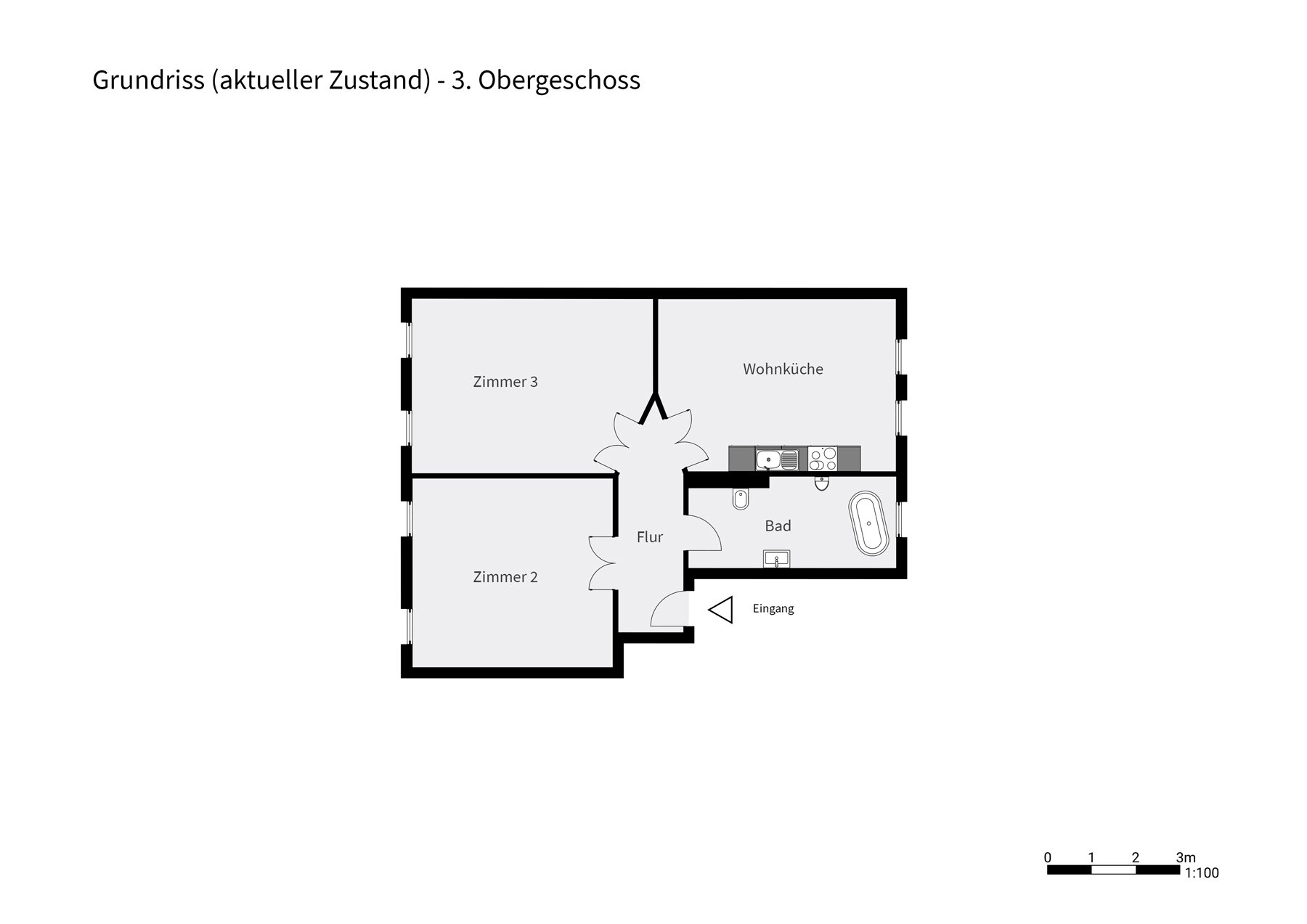 Wohnung zum Kauf 340.000 € 3 Zimmer 80 m²<br/>Wohnfläche 3.<br/>Geschoss Wilhelmstadt Berlin 13581